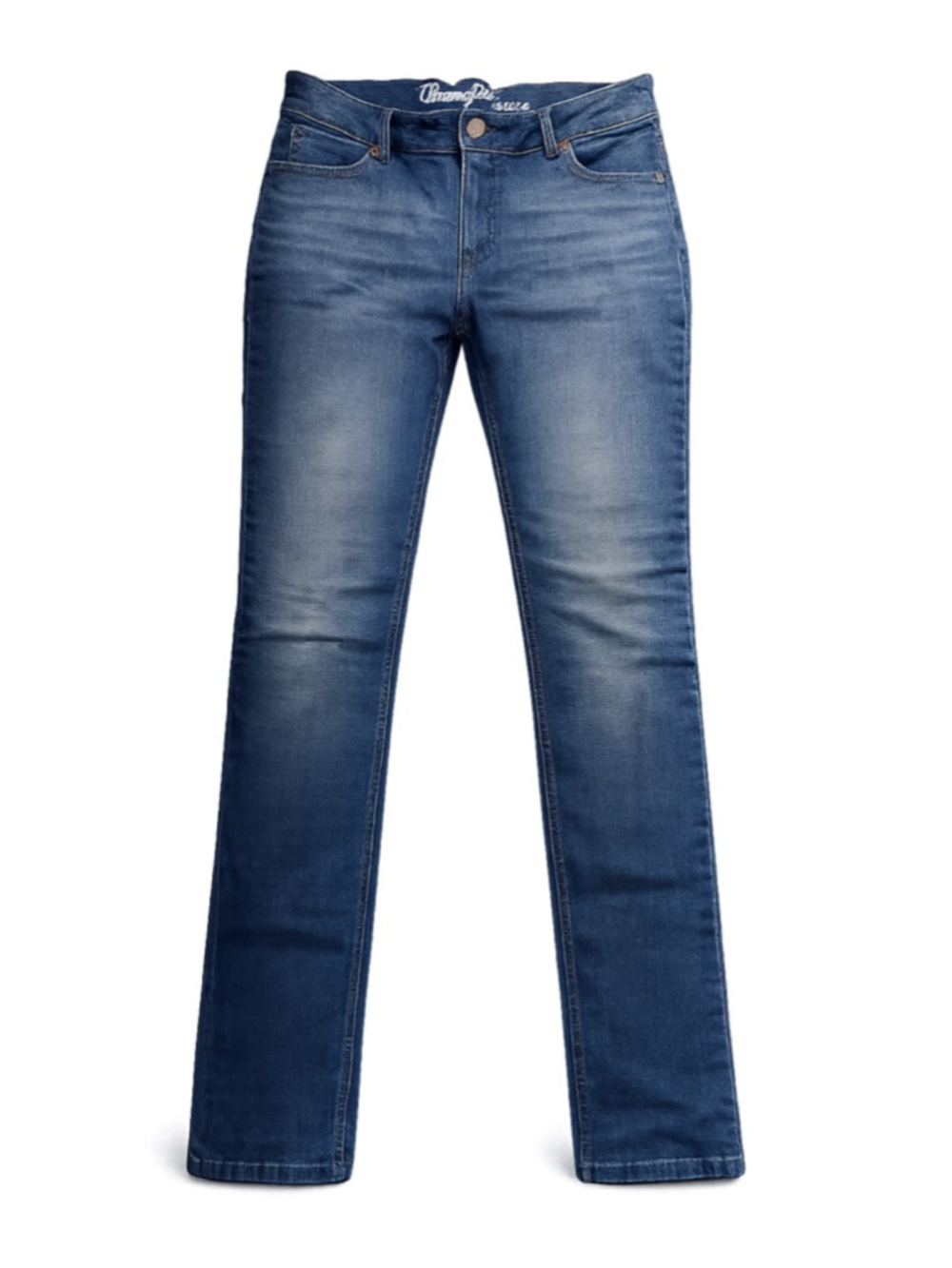 Women's Wrangler Blue Straight Leg Jeans Juniors 13
219